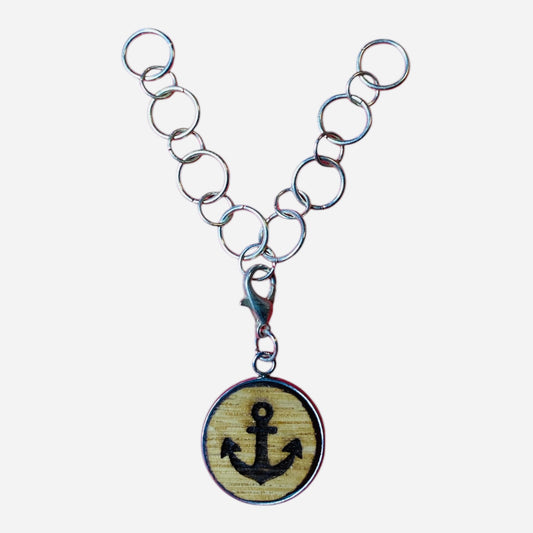 Bourbon Barrel Charm - Anchor